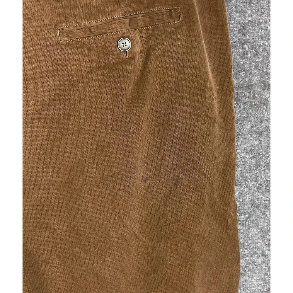 Tommy Bahama Silk Chino Shorts Mens Size‎ 40 Brown Pockets Pleated